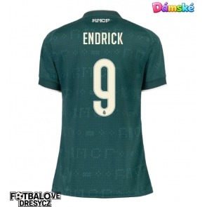 Real Madrid Endrick #9 Dámské Venkovní Dres 2026-27 Krátký Rukáv